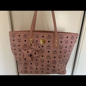 Soft Pink MCM Tote with Keychain 💕